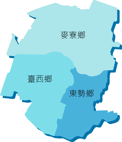 臺西地政事務所轄區地圖